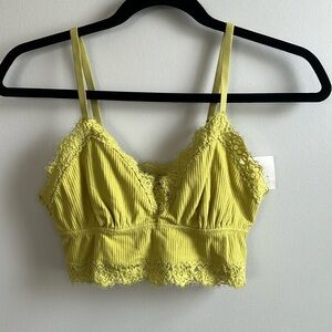 Aerie bralette lime green